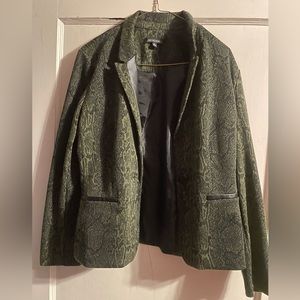 Notations Twill Blazer Jacket